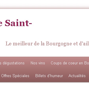Site web Le Nez de Saint-Pierre version tablette